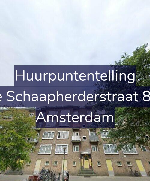 Foto gevel Huurpuntentelling voor De Schaapherderstraat 8-2, Amsterdam