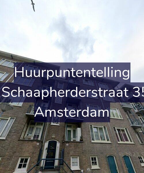 Foto gevel Huurpuntentelling voor De Schaapherderstraat 35-2, Amsterdam