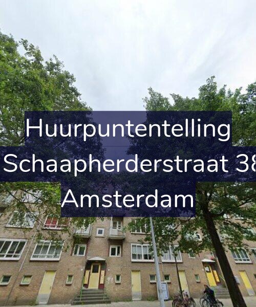 Foto gevel Huurpuntentelling voor De Schaapherderstraat 38-2, Amsterdam