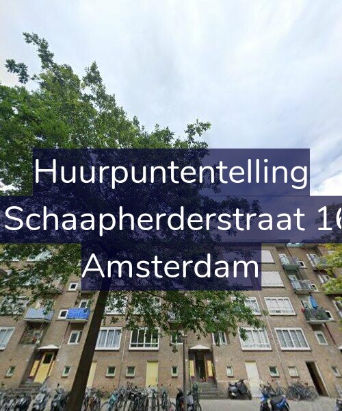 Foto gevel Huurpuntentelling voor De Schaapherderstraat 16-2, Amsterdam