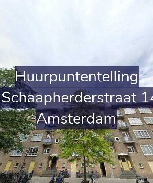 Foto gevel Huurpuntentelling voor De Schaapherderstraat 14-2, Amsterdam