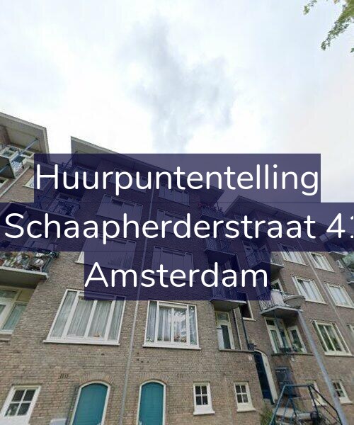 Foto gevel Huurpuntentelling voor De Schaapherderstraat 41-3, Amsterdam