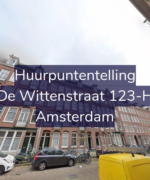 Foto gevel Huurpuntentelling voor De Wittenstraat 123-H, Amsterdam
