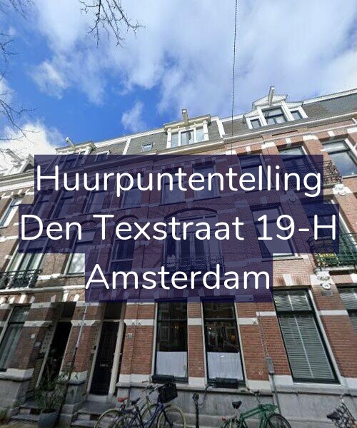 Foto gevel Huurpuntentelling voor Den Texstraat 19-H, Amsterdam