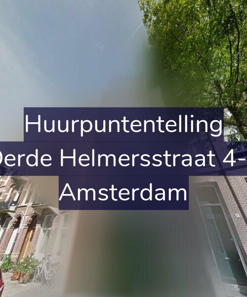 Foto gevel Huurpuntentelling voor Derde Helmersstraat 4-2, Amsterdam