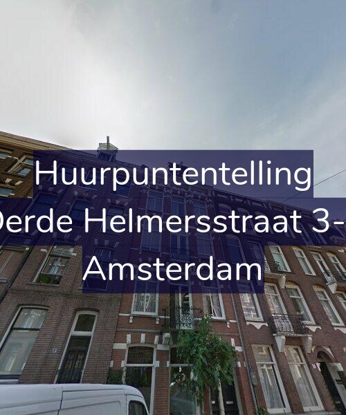 Foto gevel Huurpuntentelling voor Derde Helmersstraat 3-2, Amsterdam