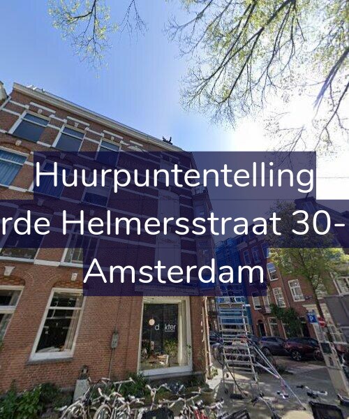 Foto gevel Huurpuntentelling voor Derde Helmersstraat 30-4V, Amsterdam