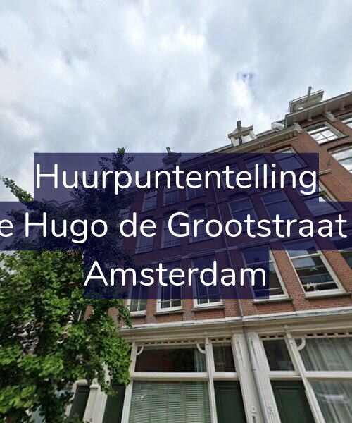 Foto gevel Huurpuntentelling voor Derde Hugo de Grootstraat 14-3, Amsterdam