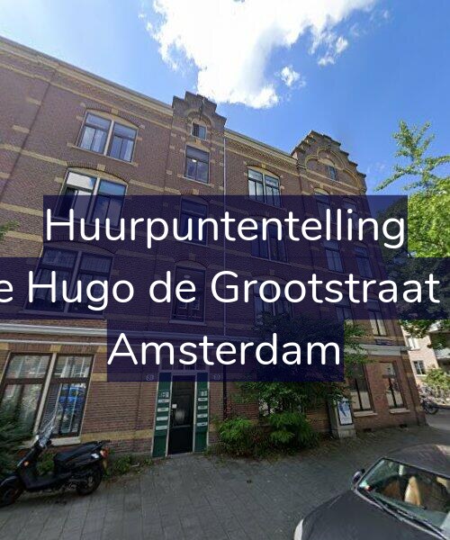 Foto gevel Huurpuntentelling voor Derde Hugo de Grootstraat 33-H, Amsterdam