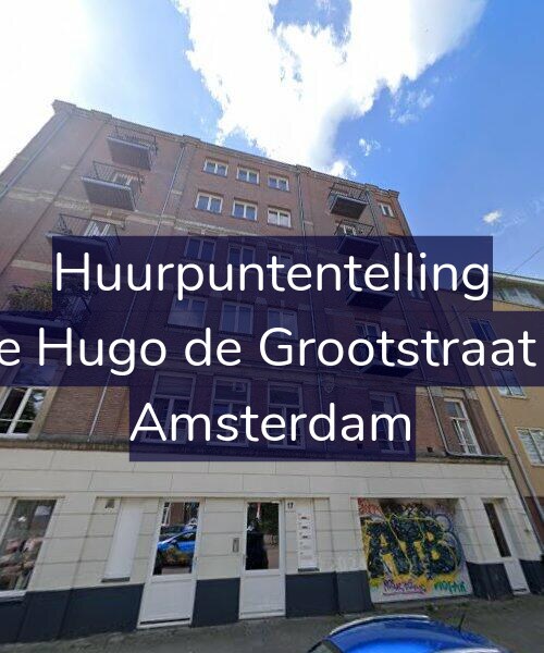 Foto gevel Huurpuntentelling voor Derde Hugo de Grootstraat 17-E, Amsterdam