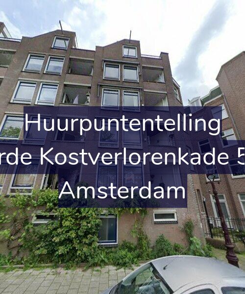 Foto gevel Huurpuntentelling voor Derde Kostverlorenkade 5-H, Amsterdam