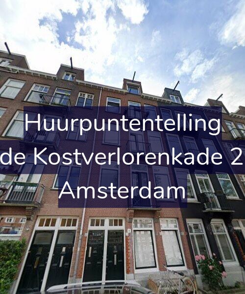 Foto gevel Huurpuntentelling voor Derde Kostverlorenkade 27-B, Amsterdam