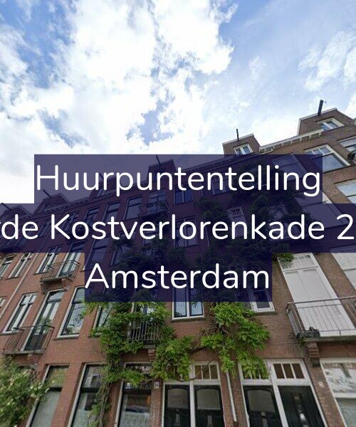 Foto gevel Huurpuntentelling voor Derde Kostverlorenkade 24-3, Amsterdam