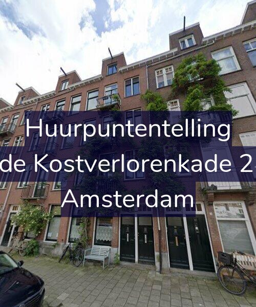 Foto gevel Huurpuntentelling voor Derde Kostverlorenkade 24-H, Amsterdam