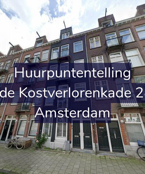 Foto gevel Huurpuntentelling voor Derde Kostverlorenkade 28-H, Amsterdam