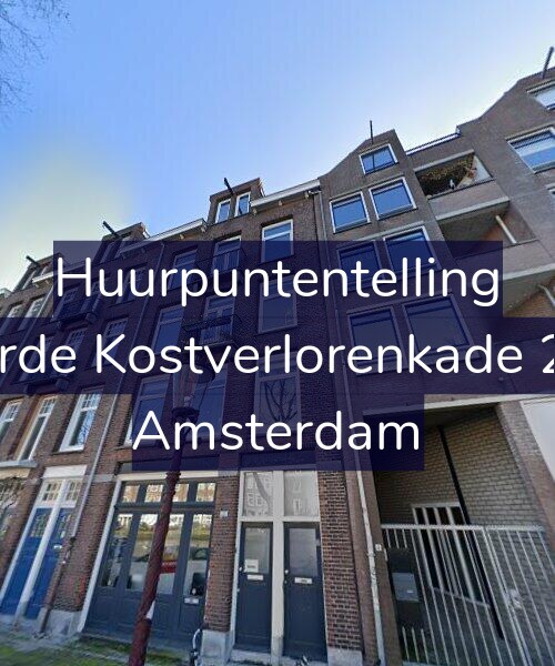 Foto gevel Huurpuntentelling voor Derde Kostverlorenkade 2-4, Amsterdam