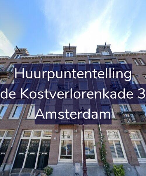 Foto gevel Huurpuntentelling voor Derde Kostverlorenkade 39-1, Amsterdam