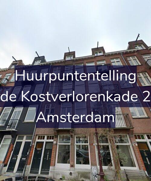 Foto gevel Huurpuntentelling voor Derde Kostverlorenkade 29-3, Amsterdam