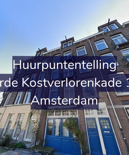 Foto gevel Huurpuntentelling voor Derde Kostverlorenkade 1-1, Amsterdam