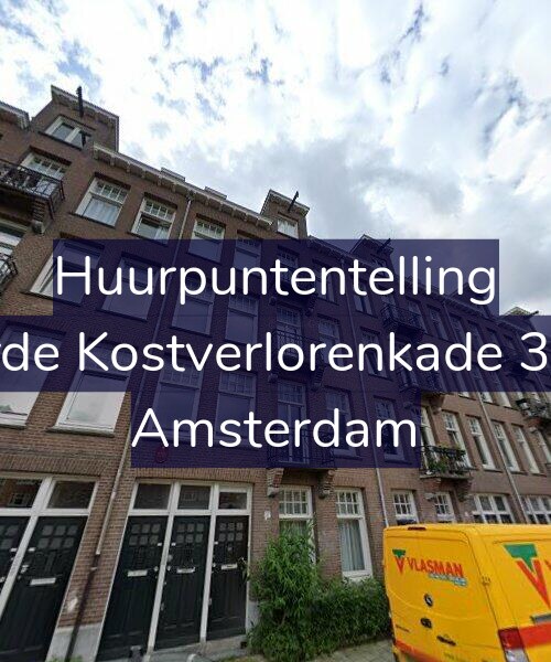 Foto gevel Huurpuntentelling voor Derde Kostverlorenkade 37-1, Amsterdam
