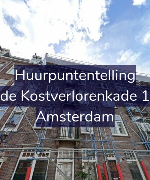 Foto gevel Huurpuntentelling voor Derde Kostverlorenkade 14-3, Amsterdam