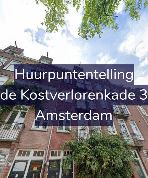 Foto gevel Huurpuntentelling voor Derde Kostverlorenkade 31-2, Amsterdam