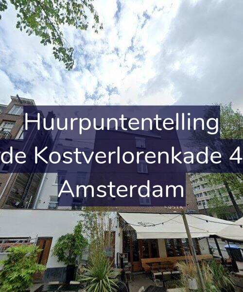 Foto gevel Huurpuntentelling voor Derde Kostverlorenkade 42-4, Amsterdam