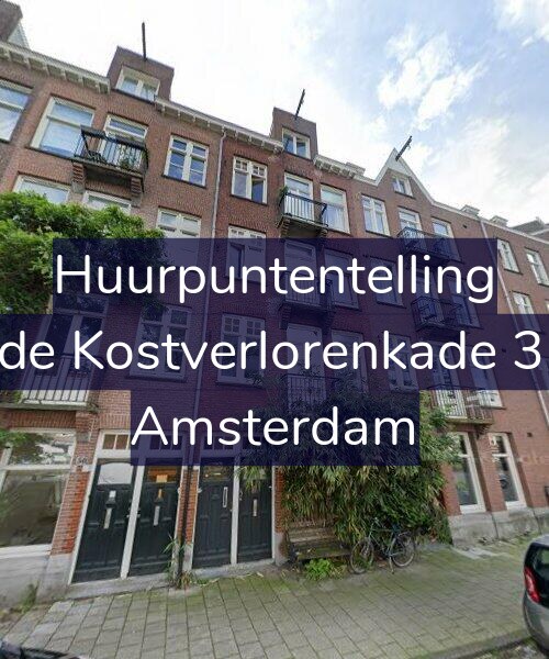 Foto gevel Huurpuntentelling voor Derde Kostverlorenkade 31-H, Amsterdam