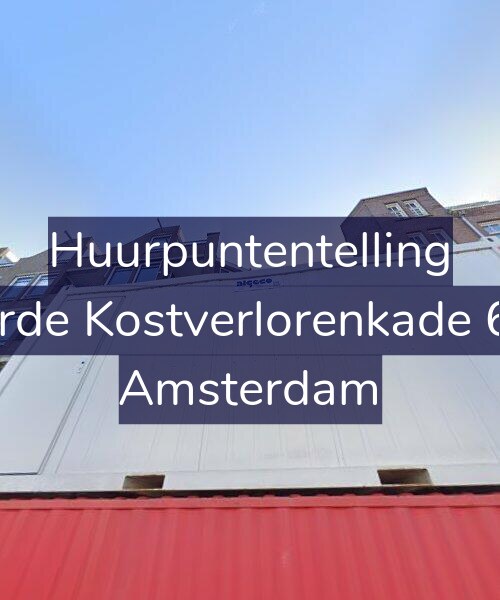 Foto gevel Huurpuntentelling voor Derde Kostverlorenkade 6-3, Amsterdam