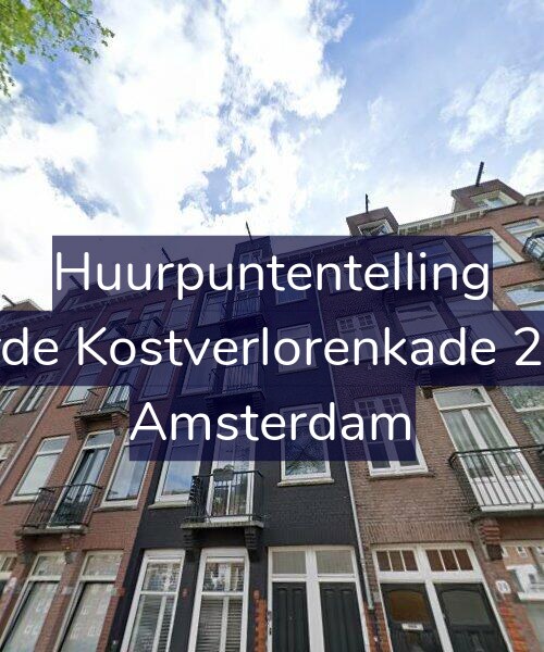 Foto gevel Huurpuntentelling voor Derde Kostverlorenkade 28-2, Amsterdam