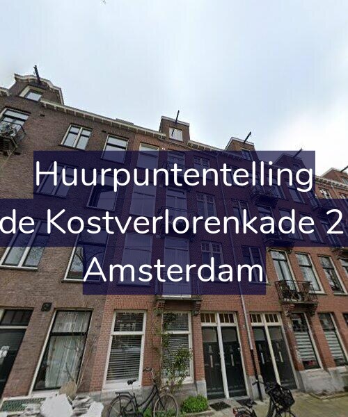 Foto gevel Huurpuntentelling voor Derde Kostverlorenkade 20-H, Amsterdam