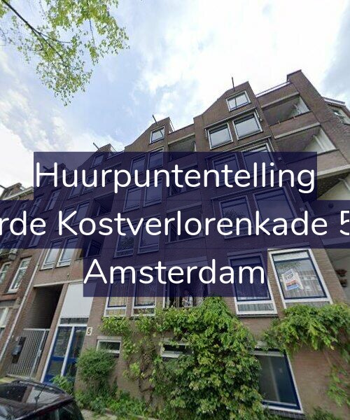 Foto gevel Huurpuntentelling voor Derde Kostverlorenkade 5-G, Amsterdam