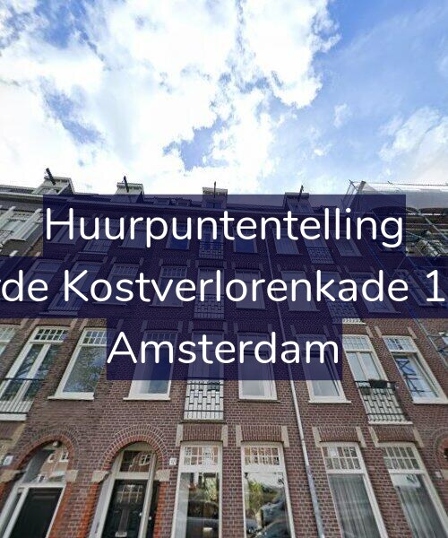 Foto gevel Huurpuntentelling voor Derde Kostverlorenkade 12-2, Amsterdam