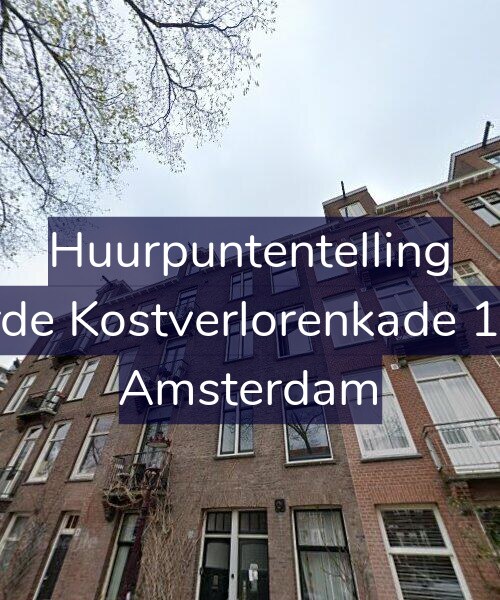 Foto gevel Huurpuntentelling voor Derde Kostverlorenkade 19-3, Amsterdam