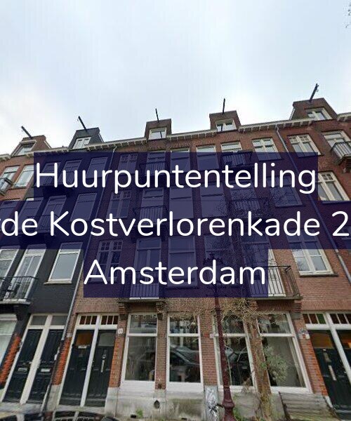 Foto gevel Huurpuntentelling voor Derde Kostverlorenkade 29-4, Amsterdam
