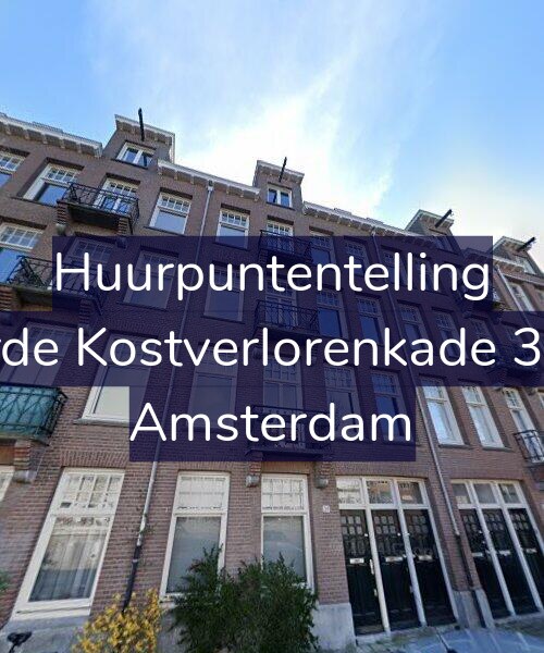 Foto gevel Huurpuntentelling voor Derde Kostverlorenkade 38-2, Amsterdam