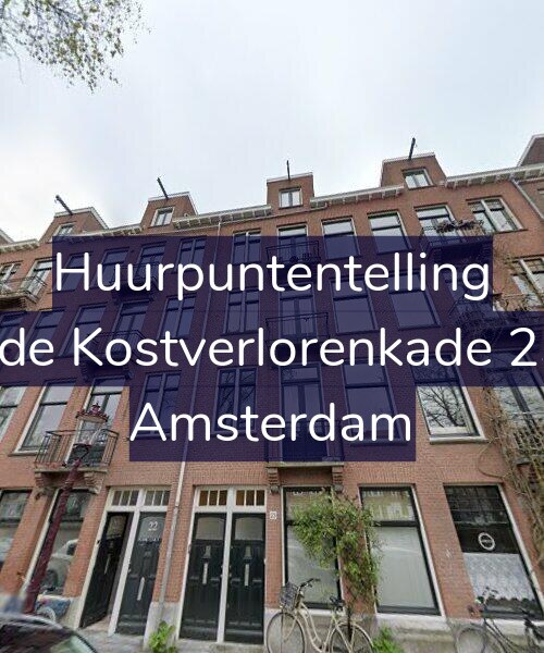 Foto gevel Huurpuntentelling voor Derde Kostverlorenkade 23-H, Amsterdam