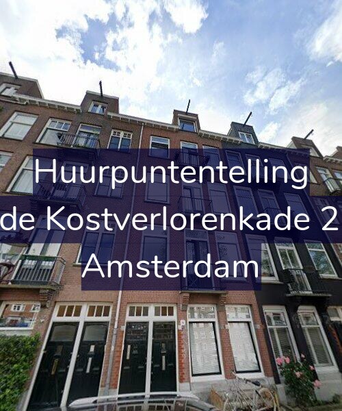 Foto gevel Huurpuntentelling voor Derde Kostverlorenkade 27-A, Amsterdam