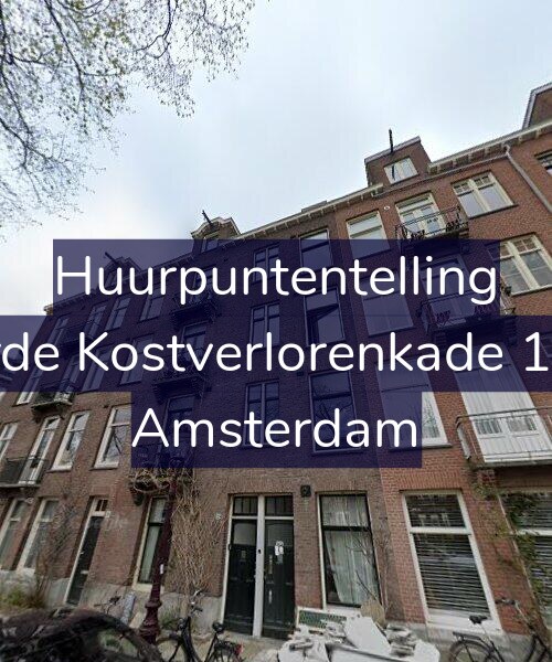 Foto gevel Huurpuntentelling voor Derde Kostverlorenkade 19-4, Amsterdam