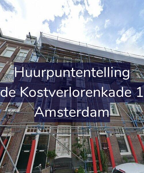 Foto gevel Huurpuntentelling voor Derde Kostverlorenkade 14-1, Amsterdam