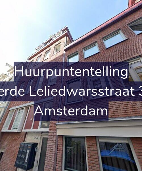 Foto gevel Huurpuntentelling voor Derde Leliedwarsstraat 34, Amsterdam