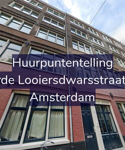 Foto gevel Huurpuntentelling voor Derde Looiersdwarsstraat 32, Amsterdam