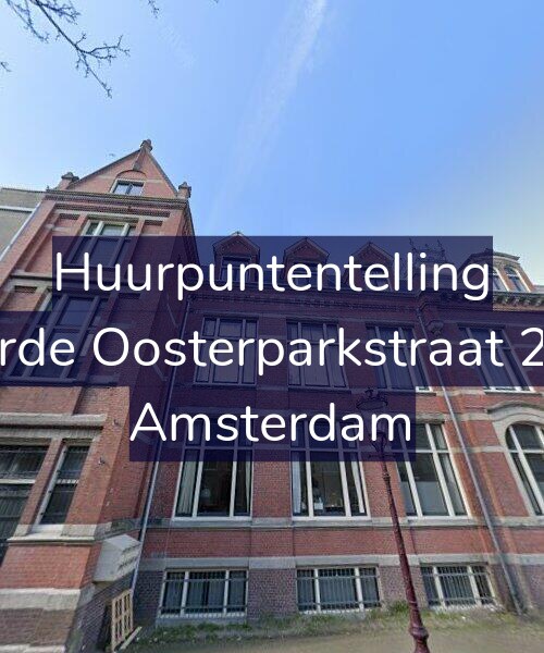 Foto gevel Huurpuntentelling voor Derde Oosterparkstraat 213, Amsterdam