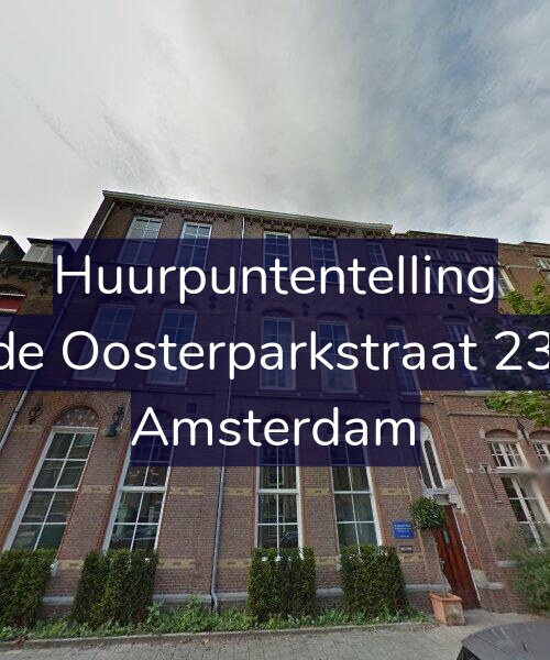 Foto gevel Huurpuntentelling voor Derde Oosterparkstraat 237-A, Amsterdam