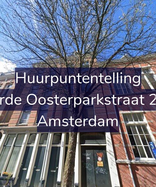 Foto gevel Huurpuntentelling voor Derde Oosterparkstraat 267, Amsterdam