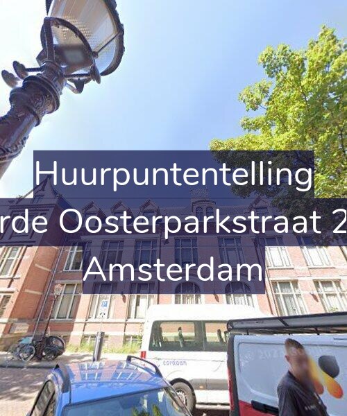 Foto gevel Huurpuntentelling voor Derde Oosterparkstraat 233, Amsterdam