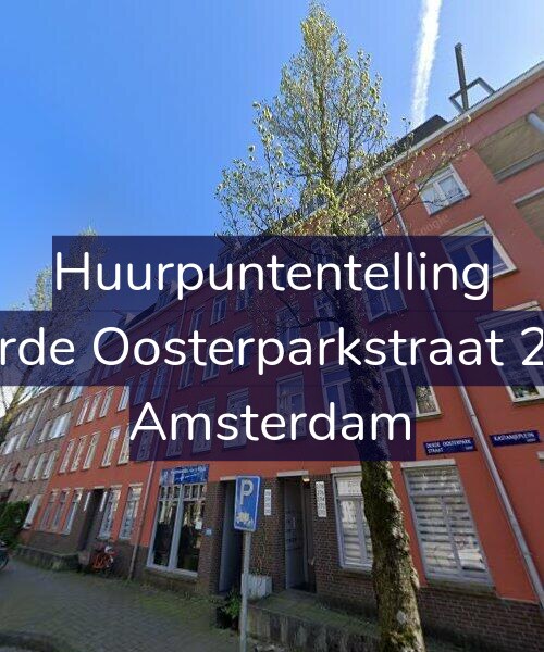 Foto gevel Huurpuntentelling voor Derde Oosterparkstraat 280, Amsterdam