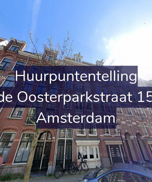 Foto gevel Huurpuntentelling voor Derde Oosterparkstraat 156-C, Amsterdam