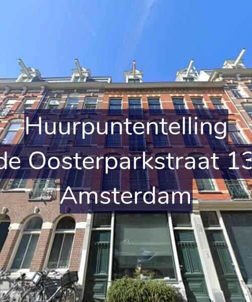 Foto gevel Huurpuntentelling voor Derde Oosterparkstraat 131-C, Amsterdam