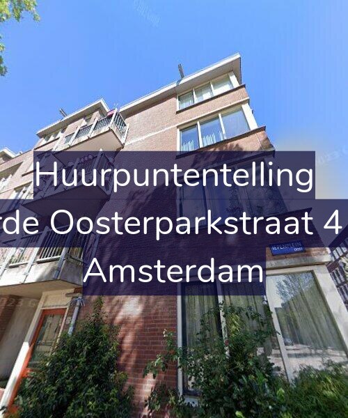 Foto gevel Huurpuntentelling voor Derde Oosterparkstraat 41-C, Amsterdam